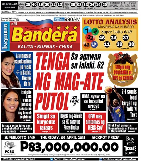 bandera entertainment news today|Balita .